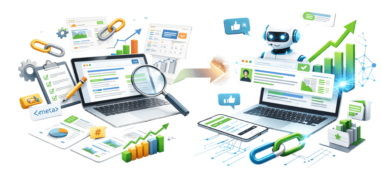 В чем отличие GEO от классического SEO